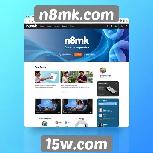 Exploração da interface do usuário do n8mk.com
